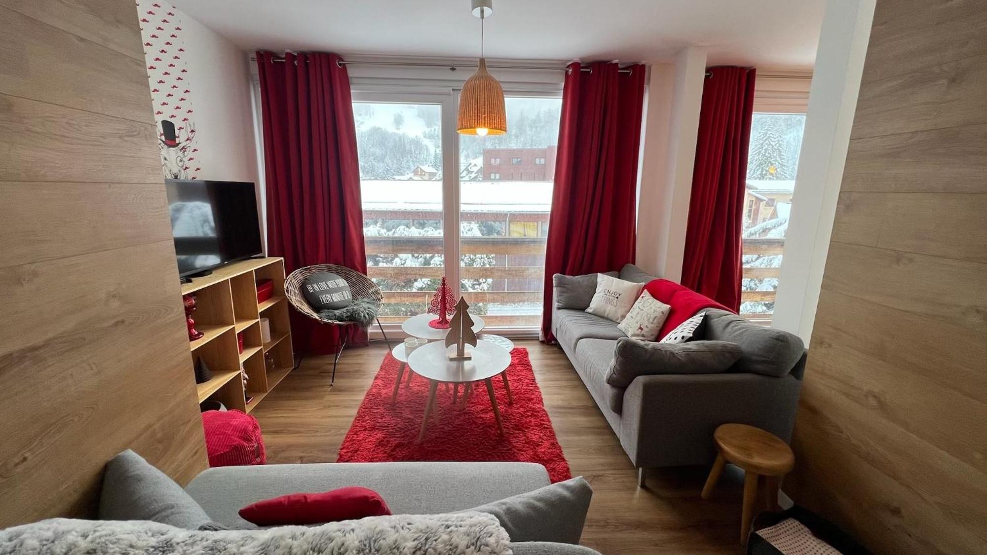 Rouge Canneberge -8 Personnes- 84M2 Vue Degagee Setaz Valloire Eksteriør billede