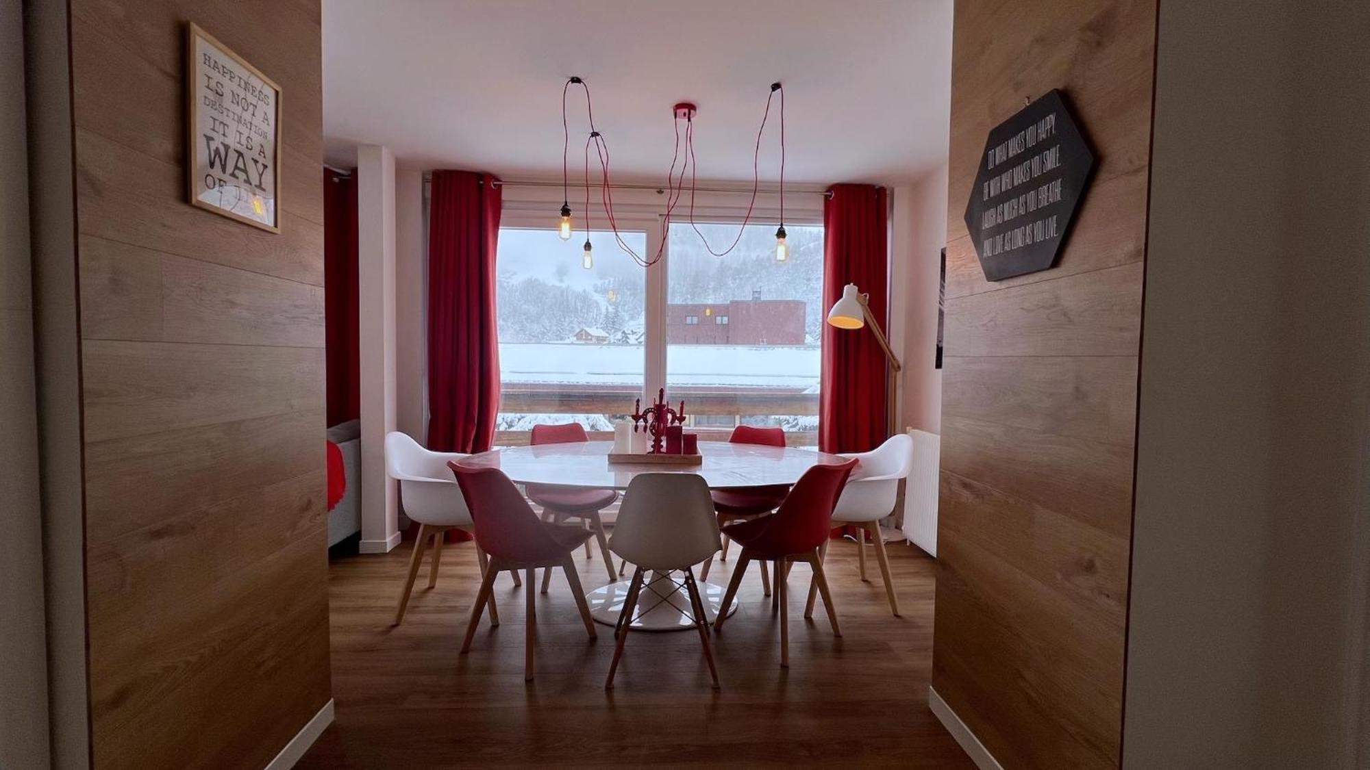 Rouge Canneberge -8 Personnes- 84M2 Vue Degagee Setaz Valloire Eksteriør billede